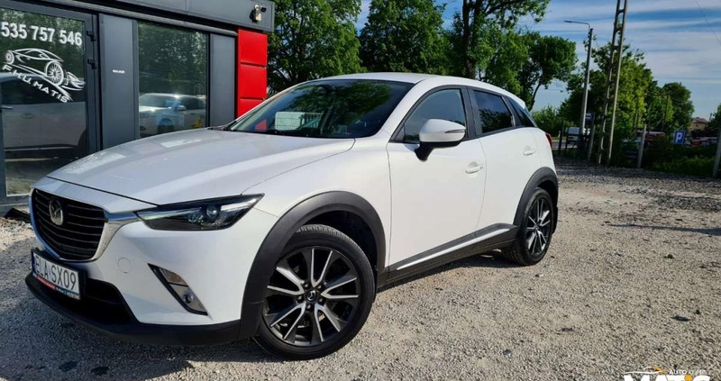 Mazda CX-3 cena 63900 przebieg: 175000, rok produkcji 2015 z Chociwel małe 781